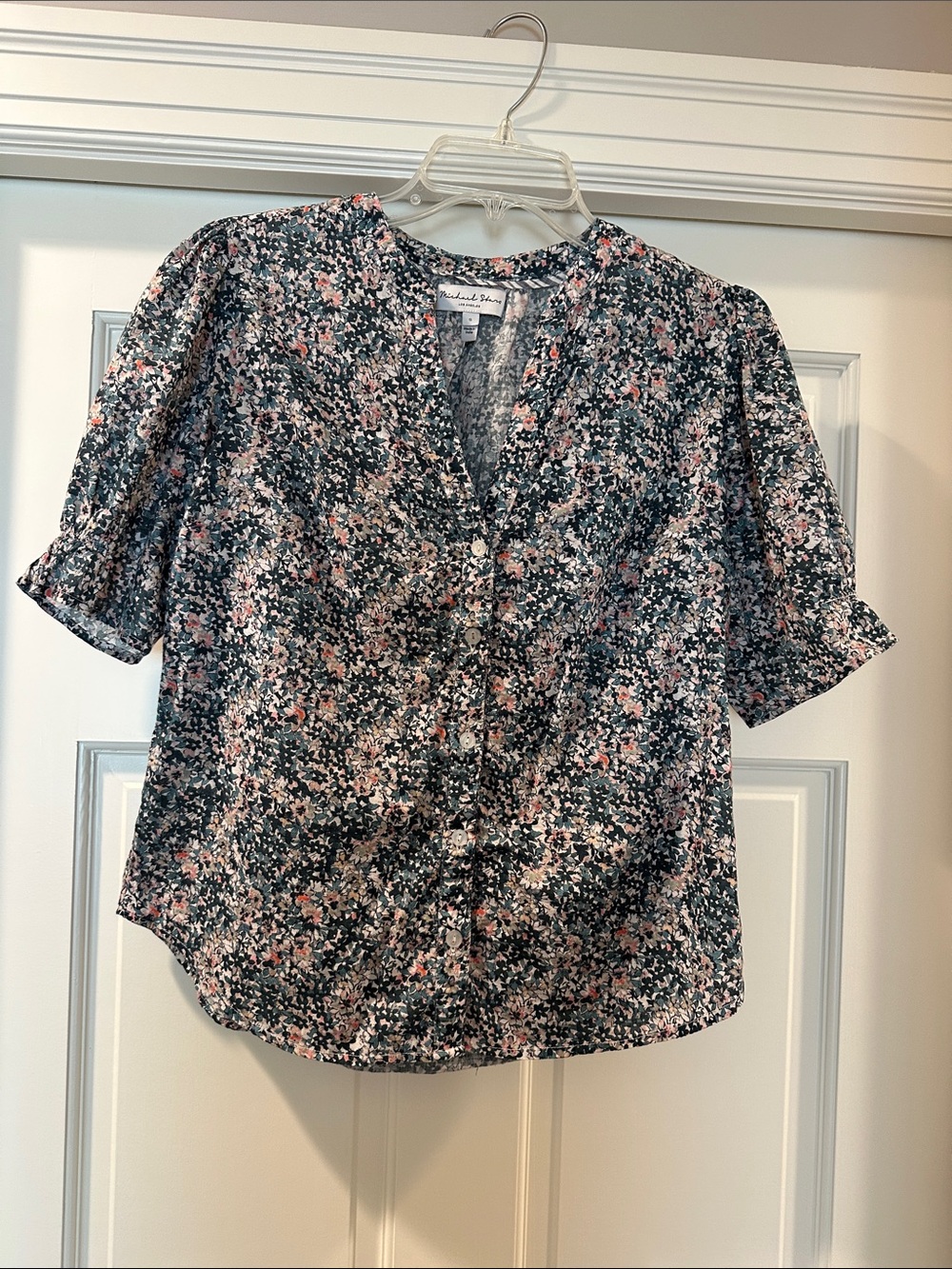 Michael Stars floral blouse